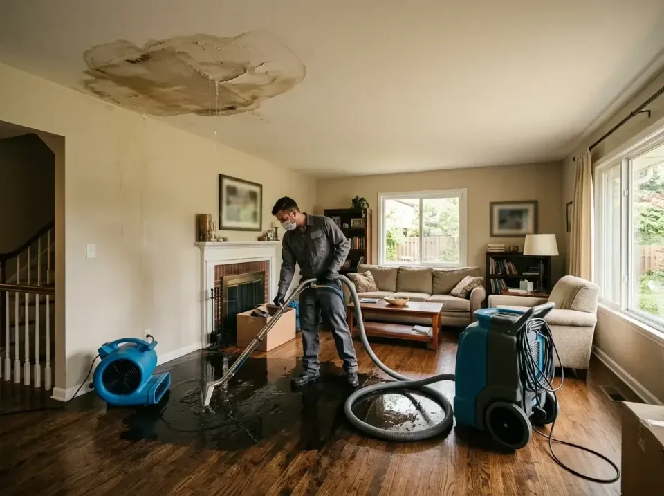 attic-pipe-burst-ceiling-drip-008 — frequently asked questions, Water Damage Restoration & Carpet Care in Watkinsville, GA